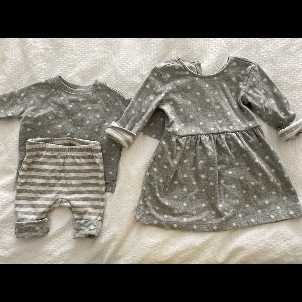 Coordinating sibling outfits!
